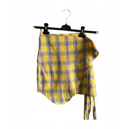 Spódniczka Damska Żółta Krata Rozmiar S *Jeuvre*