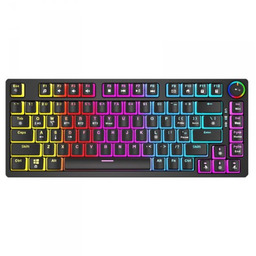 Savio Klawiatura mechaniczna bezprzewodowa PHENIX, Gateron Red Pro,
