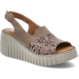 Artiker Szare Sandały Modne Obuwie Damskie