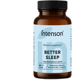 Better Sleep 1mg Melatoniny suplement diety 60 tabletek