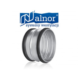 Złączka nyplowa z uszczelką (łącznik) do rur, kanałów,