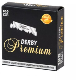 Derby Premium żyletki połówki do brzytwy 100szt