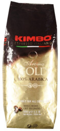Kimbo - Kawa ziarnista Aroma Gold 100% Arabica