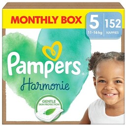 Pampers Harmonie Pieluszki rozmiar 5 Junior 11-16kg, 152szt.