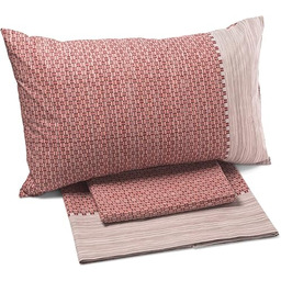 Caleffi - komplet pościeli dwuosobowej z prześcieradłami dwuosobowymi