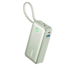 Powerbank Anker Nano 10000mAh 30W Kabel Usb-c Zielony