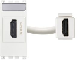 Gniazdo HDMI, białe