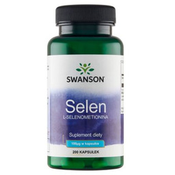 SWANSON Selen L-Selenometionina (200 kapsułek) Zyskaj
