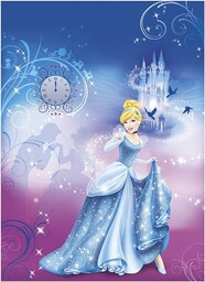 Komar Disney Cinderella''s Night Tapeta, winylowa, wielokolorowa, 184