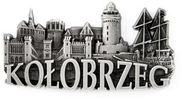 Magnes na lodówkę panorama Kołobrzeg