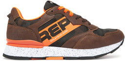 Sneakersy REPLAY GMS68 .000.C0096T Brązowy