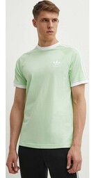 adidas Originals t-shirt bawełniany męski kolor zielony