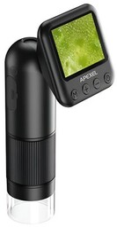 APEXEL Mikroskop cyfrowy LCD APL-MS008 Czarny