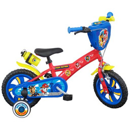 NICKELODEON Rower dziecięcy Psi Patrol 12 cali Czerwony