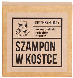 Cztery Szpaki, detoksykujący szampon w kostce, 75 g