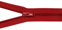 Zamek błyskawiczny #5 Rozdzielczy 25cm Czerwień 5szt