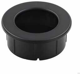 Uchwyt meblowy wpuszczany 2159 40 Metalowy Czarny Mat