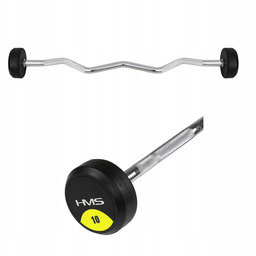 Sztanga Prosta Stała Gumowana Gryf Prosty Do Ćwiczeń