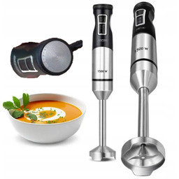 Blender ręczny Mpm MBL-33M 1500W Turbo 9-prędkości czarny