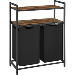 VASAGLE Kosz na pranie, kosz na pranie, sorter