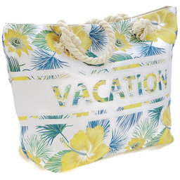 Torba plażowa ze sznurem VACATION KWIATY