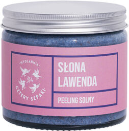 Cztery Szpaki, peeling solny do ciała, słona lawenda,