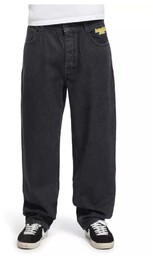 spodnie HOMEBOY - x-tra BAGGY Denim WASHED BLACK