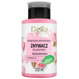Delia Vege Zmywacz do paznokci wzmacniająco-pielęgnujący bez acetonu