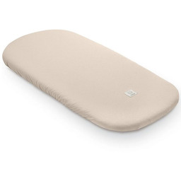 Yosoy Prześcieradło basic do łóżeczka 120x60cm Sand beige