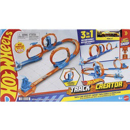 Hot Wheels Tor Track Creator Trzy pętle JDW39