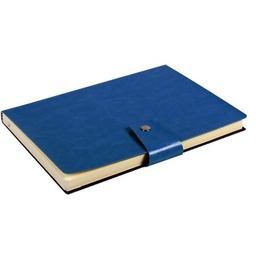 Notes Notatnik biurowy miękki w linię zamykany