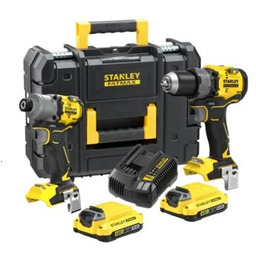 STANLEY Zestaw elektronarzędzi Fatmax SFMCK211D2T-QW