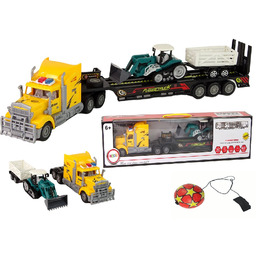 Ciężarówka Z Lawetą Przyczepa Zdalnie Sterowana R/c Pilot