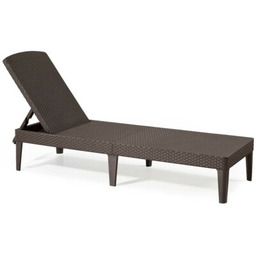 ALLIBERT Leżak Jaipur 237958 Brązowy