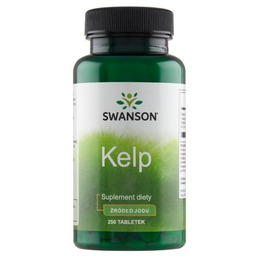 SWANSON Kelp Thyroid Support, 250 tabl.