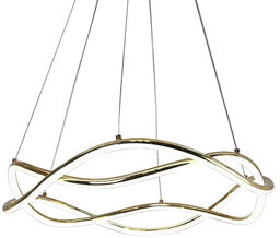 Light Prestige Salonowa lampa wisząca Twist LP-1982/1P GD