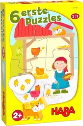 HABA 6 pierwszych puzzli  gospodarstwo rolne