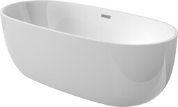 DEANTE Wanna akrylowa wolnostojąca owalna 160cm biały KDU_016W