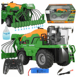 Kombajn Maszyna Rolnicza Opryskiwacz na Wodę Zabawka Jak