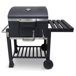 GÖTZE & JENSEN Grill węglowy Zamykany, żeliwny ruszt,