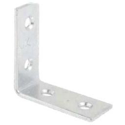 Kątownik stalowy 40x40x17mm do mocowania szklarni do fundamentu