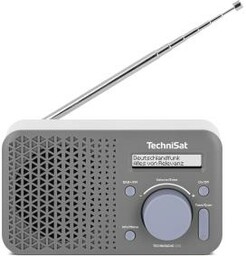 TechniSat TechniRadio 200 Radio FM DAB+ Szary Radioodbiornik