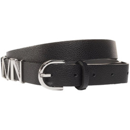 Calvin Klein Skórzany Pasek Damski Round Buckle