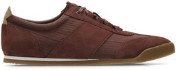 Clarks, Półbuty męskie, Clarks Siddal Mix Rust Combi,