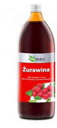 Sok z Żurawiny 1L - EkaMedica