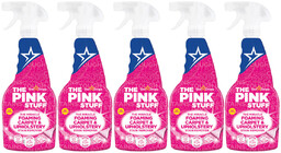 5x Pianka do czyszczenia THE PINK STUFF spray