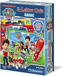 Clementoni 69368 E-Lektor Quiz Basic  Psi Patrol,