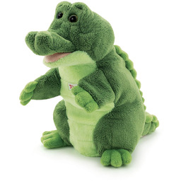Trudi, Crocodile Puppet: plush crocodile puppet, Christmas, baby