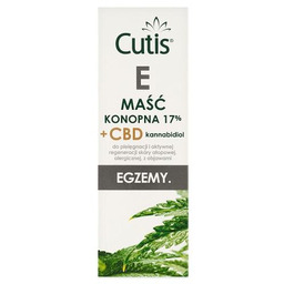 CUTIS E EGZEMA Maść konopna 17% + CBD