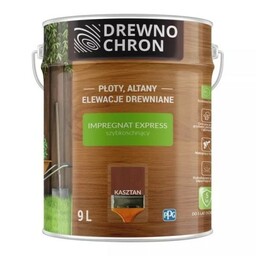Drewnochron Impregnat Express Ogród kasztan 9l